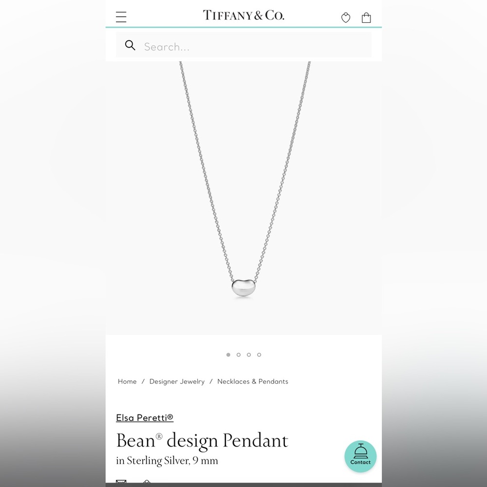 Tiffany’s bean necklace